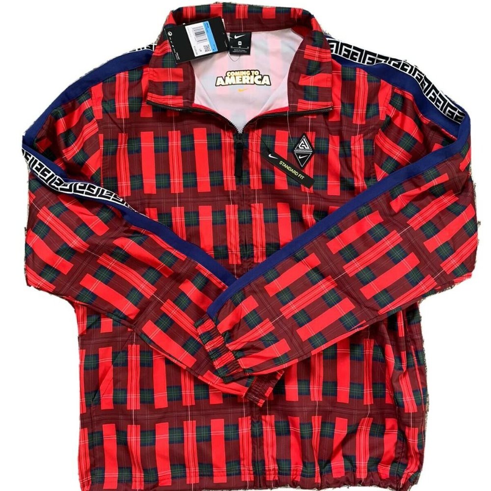 Nike Giannis "Coming to America" Full-Zip Track Jacket, Medium